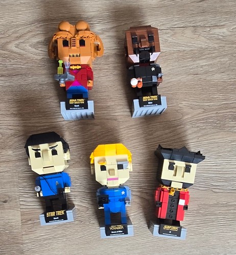 Bluebrixx brickheads star trek - bluebrixx,